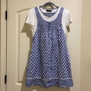 Blue dress